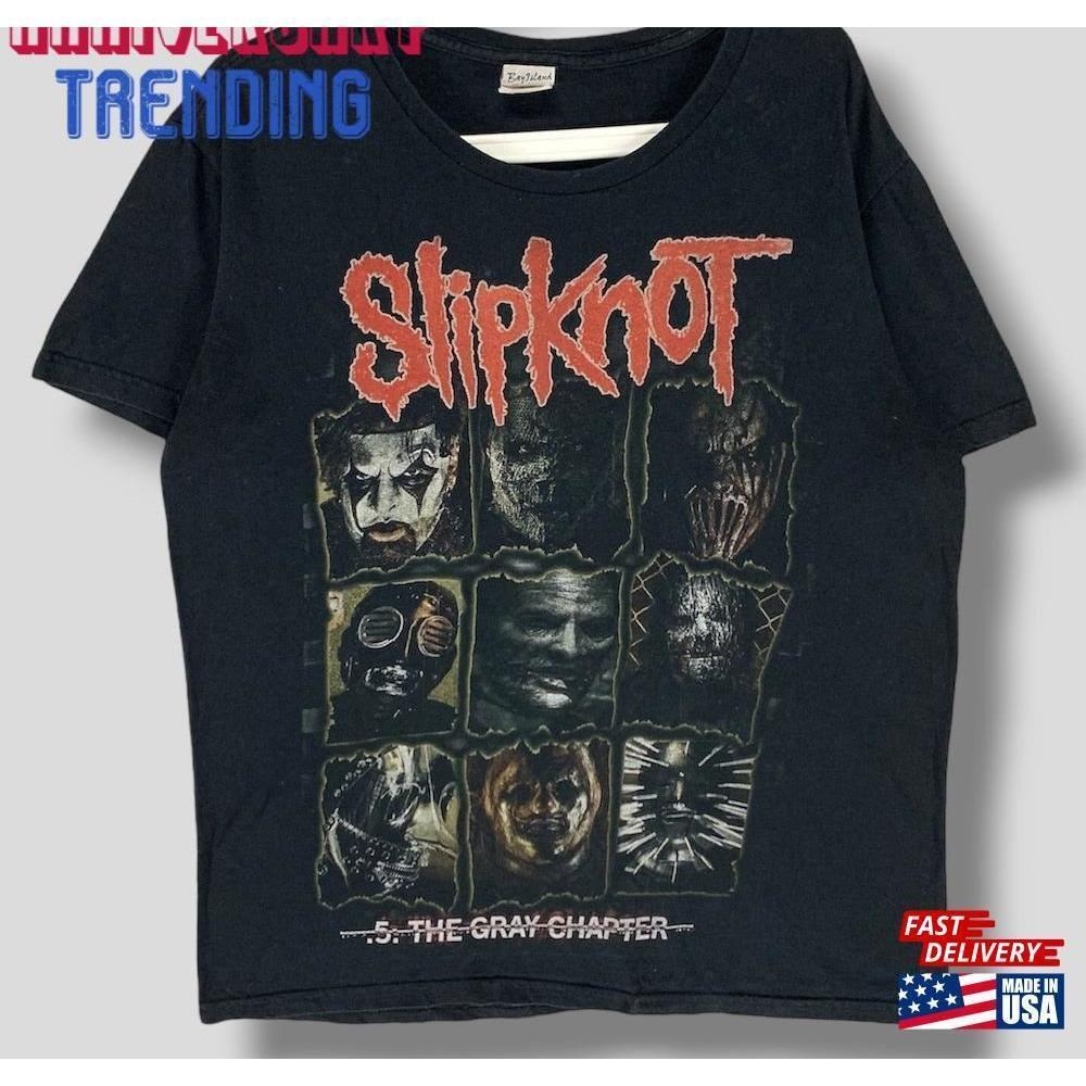 Slipknot The Gray Chapter Line Up Promo Tshirt - Picture 1 of 4